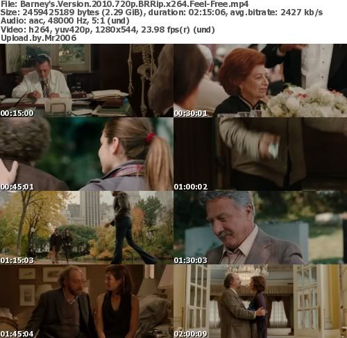 Barneys Version (2010) BRRip 720p x264-Feel-Free Barneys Version (2010) BRRip 720p x264-Feel-Free