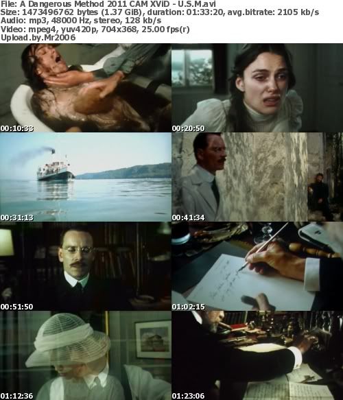 A Dangerous Method (2011) CAM XViD - U.S.M