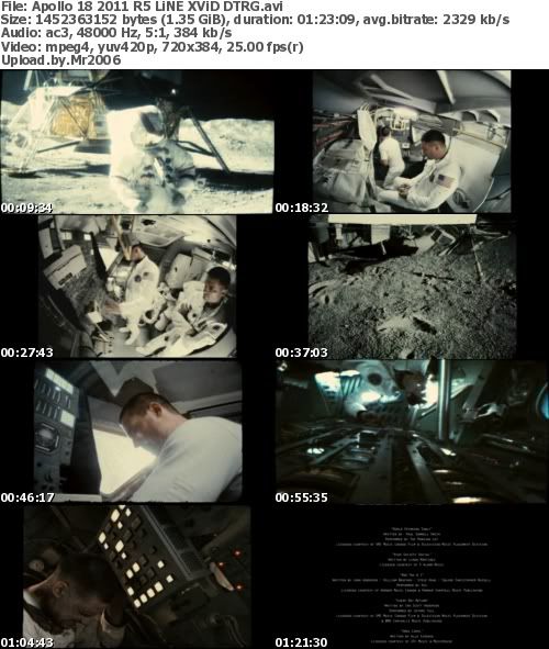 Apollo 18 (2011) R5 LiNE XViD - DTRG