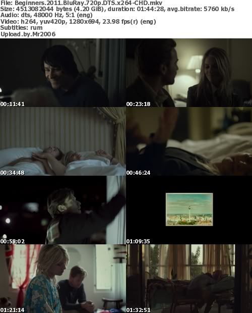 Beginners (2011) BluRay 720p DTS x264-CHD