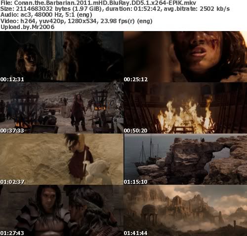 Conan the Barbarian (2011) mHD BluRay DD5.1 x264 - EPiK