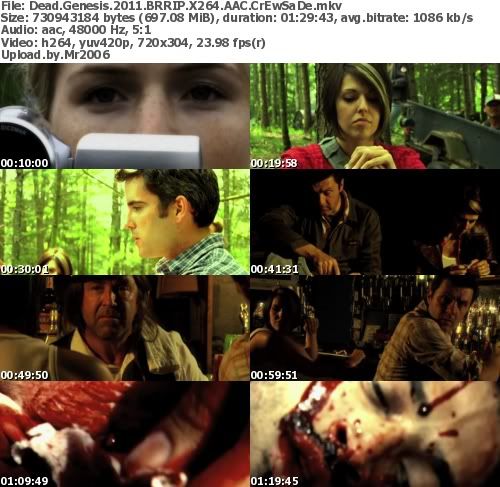 Dead Genesis (2011) BRRIP X264 AAC-CrEwSaDe