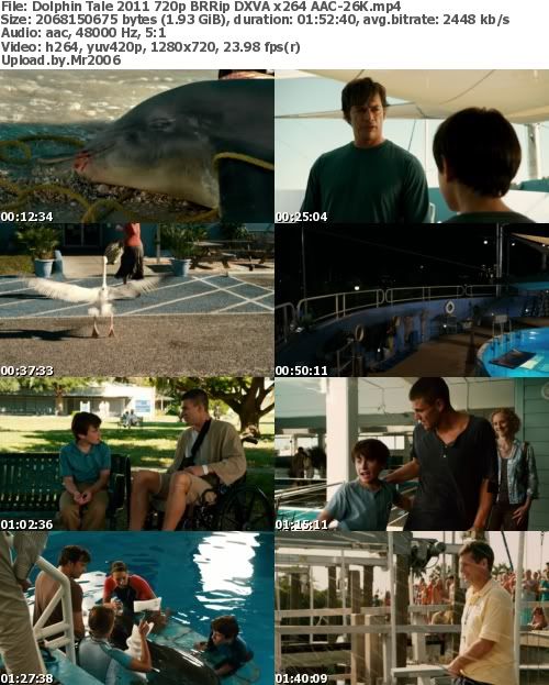 Dolphin Tale (2011) 720p BRRip DXVA x264 AAC-26K