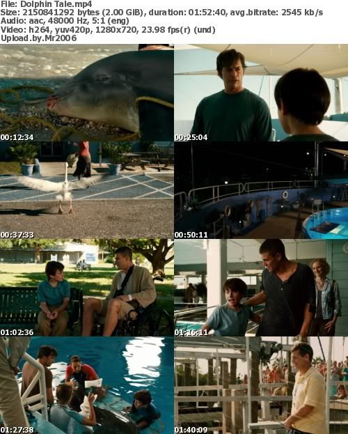 Dolphin Tale (2011) BRRip 720p x264 DXVA-MXMG