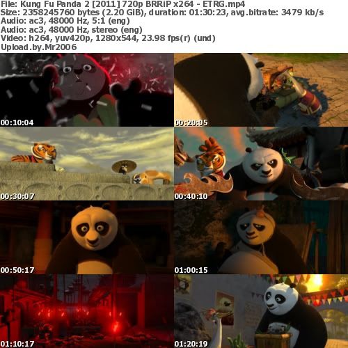 Kung Fu Panda 2 (2011) 720p BRRiP x264 - ETRG