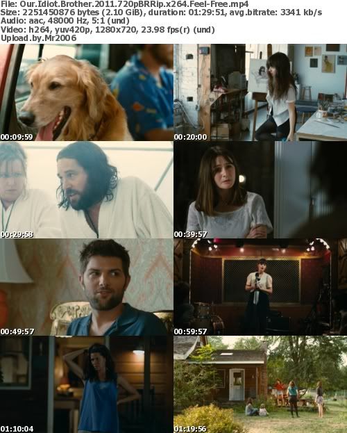 Our Idiot Brother (2011) 720pBRRip x264 - Feel-Free Our Idiot Brother (2011) 720pBRRip x264 - Feel-Free
