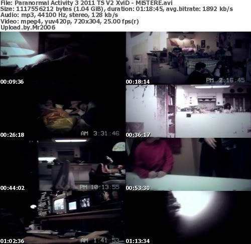Paranormal Activity 3 (2011) TS V2 XviD - MiSTERE