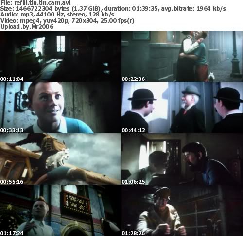 The Adventures Of Tintin (2011) CAM XviD - REFill