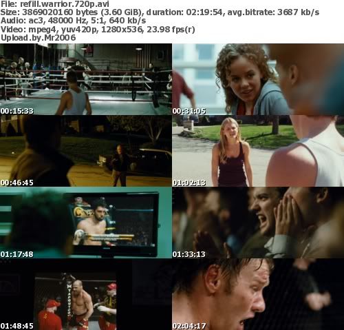 Warrior (2011) 720p BRRip XviD AC3-REFiLL