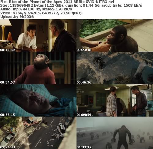 Rise Of The Planet Of The Apes (2011) BRRip XViD-NiTRO