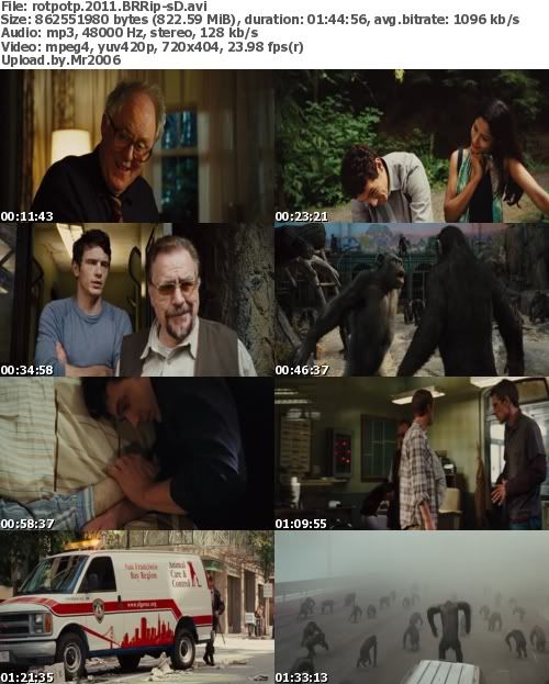 Rise Of The Planet Of The Apes (2011) BRRip XviD - sD [FAP]