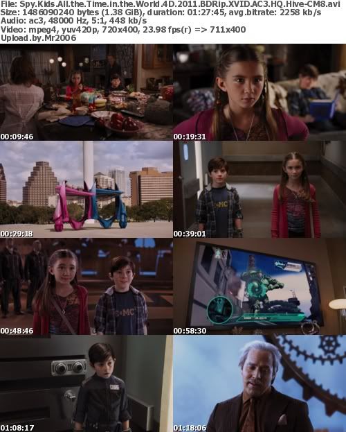 Spy Kids All The Time In The World 4D (2011) BDRip XVID AC3 HQ Hive-CM8