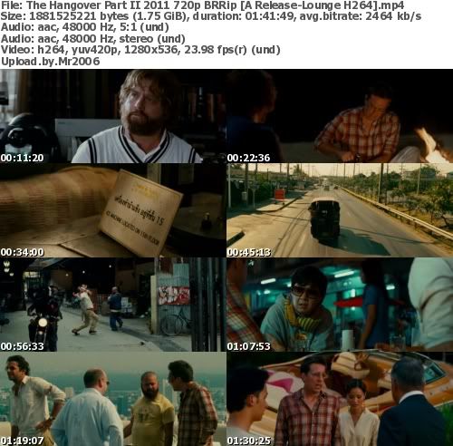 The Hangover Part II (2011) 720p BRRip - A Release-Lounge