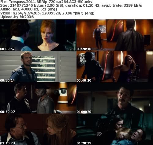 Trespass (2011) BRRip 720p x264 AC3-SiC Trespass (2011) BRRip 720p x264 AC3-SiC