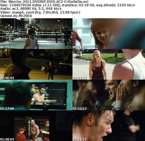 Warrior (2011) DVDRiP XViD AC3 - CrEwSaDe