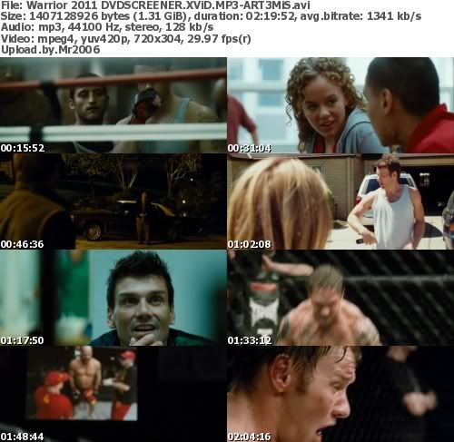 Warrior (2011) DVDSCREENER XViD MP3-ART3MiS