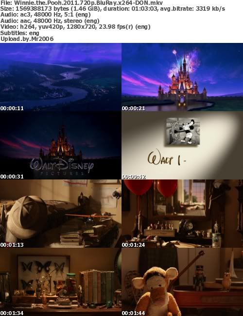 Winnie The Pooh (2011) 720p BluRay x264-DON