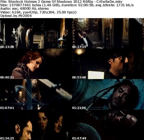 Sherlock Holmes: A Game of Shadows (2011) R6Rip - CrEwSaDe