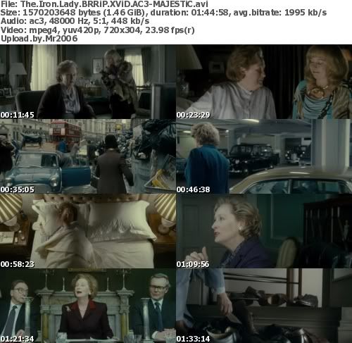 The Iron Lady (2011) BRRiP XViD AC3-MAJESTiC