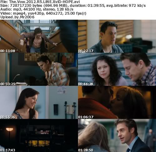 The Vow (2012) R5 LiNE XviD - HOPE The Vow (2012) R5 LiNE XviD - HOPE