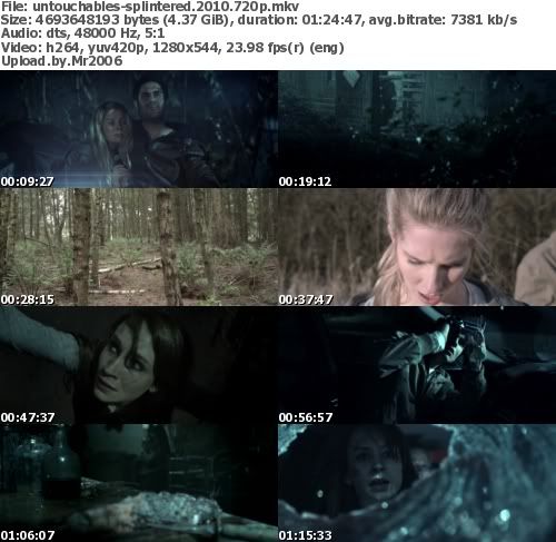 Splintered (2010) 720p BluRay x264-UNTOUCHABLES