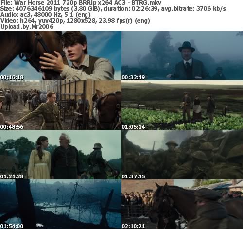 War Horse 2011 720p BRRip x264 AC3 - BTRG War Horse 2011 720p BRRip x264 AC3 - BTRG