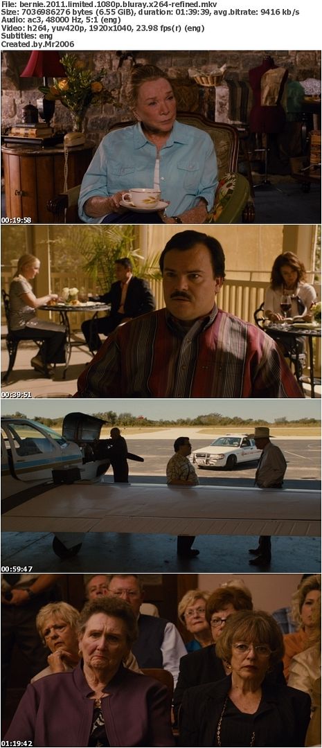 Bernie (2011) LIMITED 1080p BluRay x264-REFiNED Bernie (2011) LIMITED 1080p BluRay x264-REFiNED