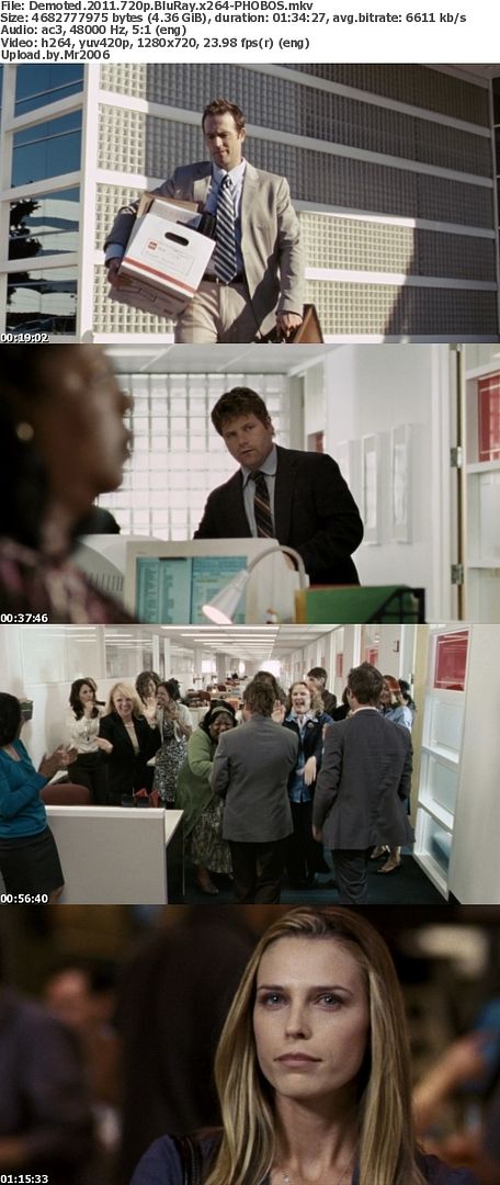 Demoted (2011) PROPER 720p BluRay x264 - PHOBOS Demoted (2011) PROPER 720p BluRay x264 - PHOBOS