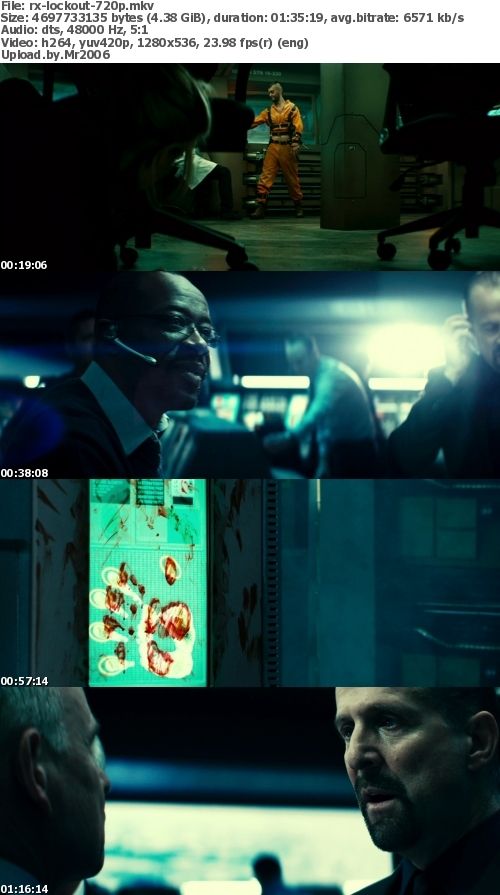 Lockout (2012) UNRATED 720p BluRay x264 - Rx Lockout (2012) UNRATED 720p BluRay x264 - Rx