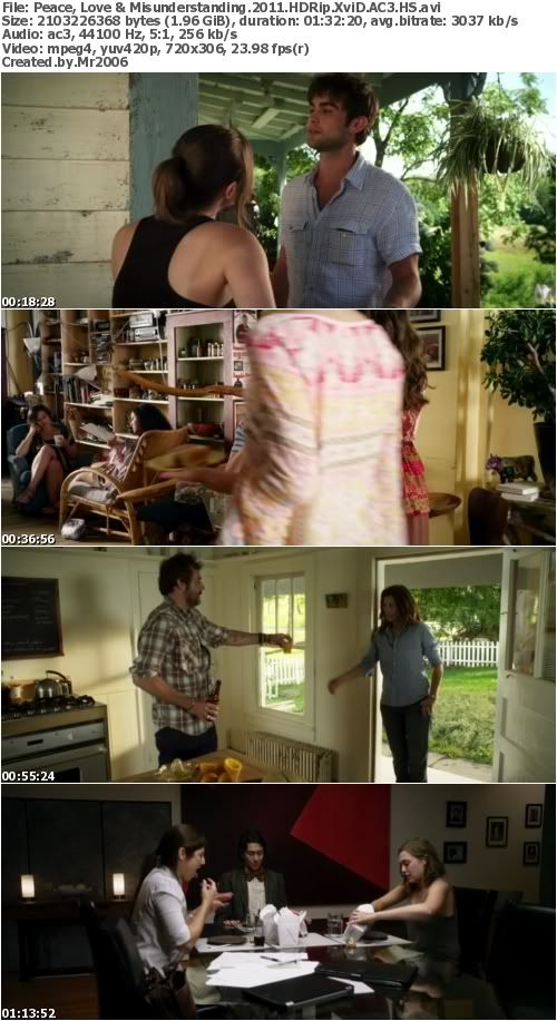 Peace, Love, & Misunderstanding (2011) HDRip XviD AC3 - HS Peace, Love, & Misunderstanding (2011) HDRip XviD AC3 - HS