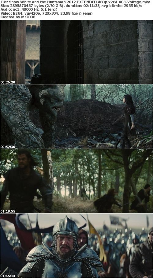 Snow White and the Huntsman (2012) EXTENDED 480p x264 AC3 - Voltage Snow White and the Huntsman (2012) EXTENDED 480p x264 AC3 - Voltage