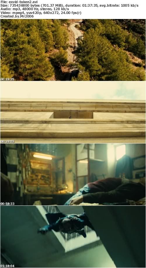Taken 2 (2012) Unrated Extended Cut BDRip XviD-EXViD Taken 2 (2012) Unrated Extended Cut BDRip XviD-EXViD