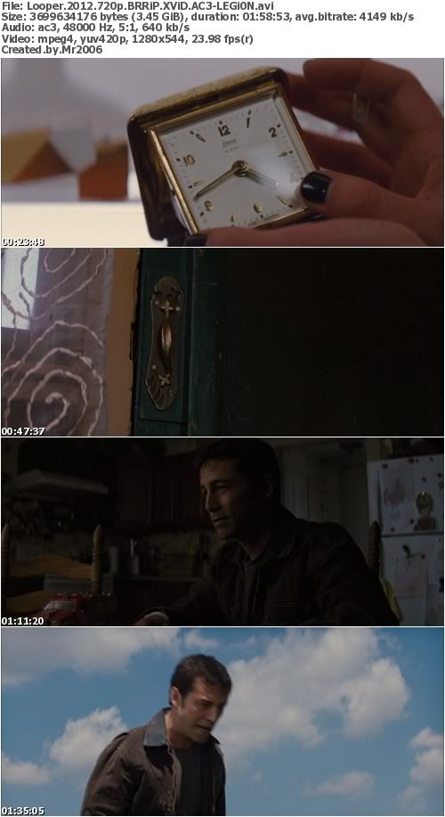 Free Download Movie: Looper (2012) 720p BRRiP XViD AC3-LEGi0N Free Download Movie: Looper (2012) 720p BRRiP XViD AC3-LEGi0N