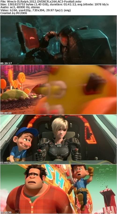 Wreck-It Ralph (2012) DVDSCr x264 AC3-FooKaS Wreck-It Ralph (2012) DVDSCr x264 AC3-FooKaS