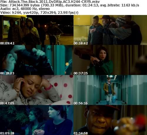 Attack The Block 2011 DvDRip AC3 H264-CRYS (UsaBit com) preview 0