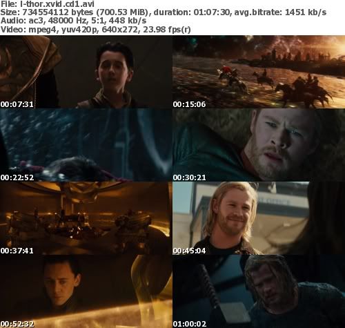 Thor (2011) BDRip XviD-Larceny Thor (2011) BDRip XviD-Larceny