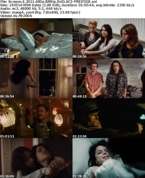 Scream 4 (2011) 480p BRRip XviD AC3-PRESTiGE Torrent and Free Download