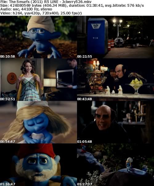 The Smurfs (2011) R5 LiNE-Jcberry526