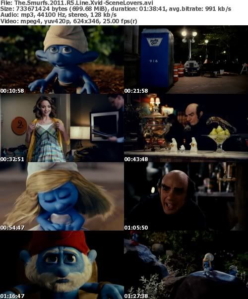 The Smurfs (2011) R5 Line Xvid - SceneLovers