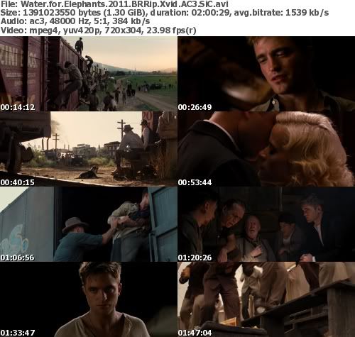 Water For Elephants (2011) BRRip Xvid AC3 - SiC