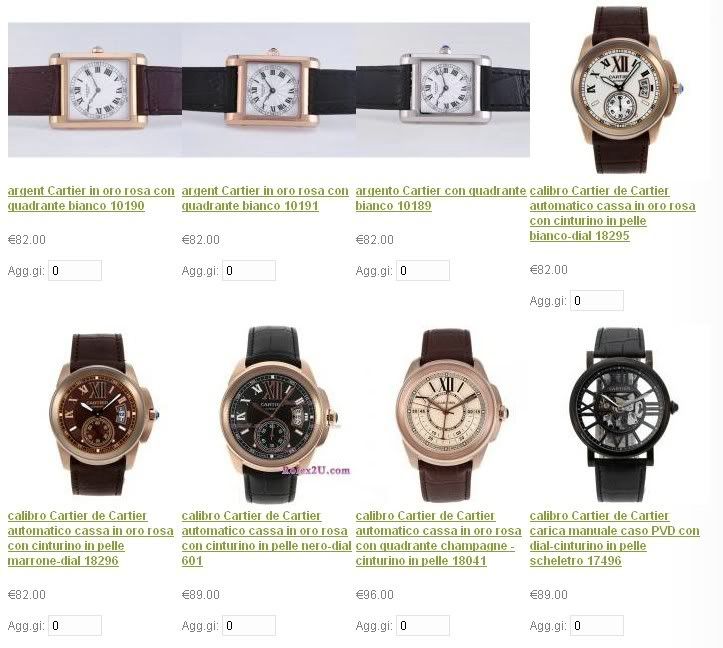 Cartier Jewellery Watches and Ot