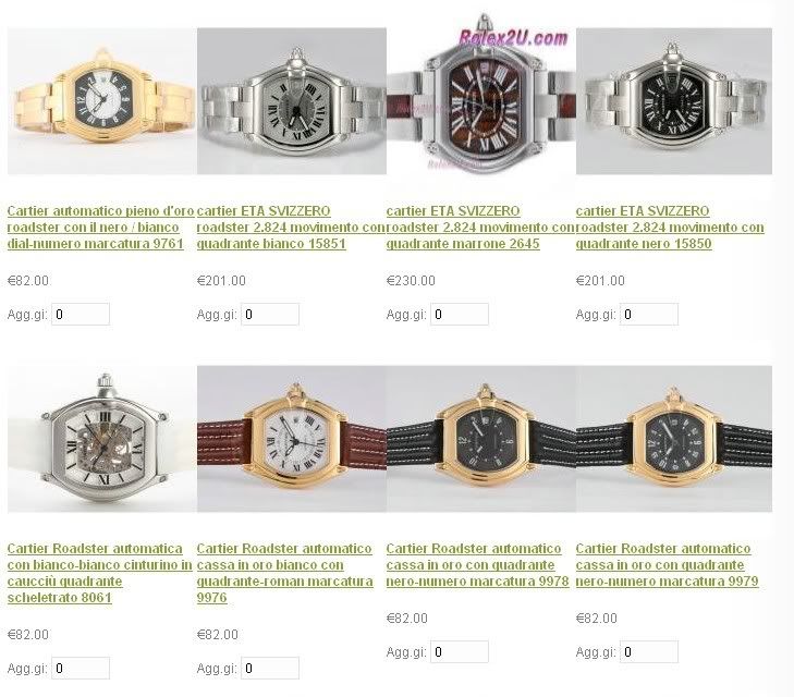 Cartier Roadster