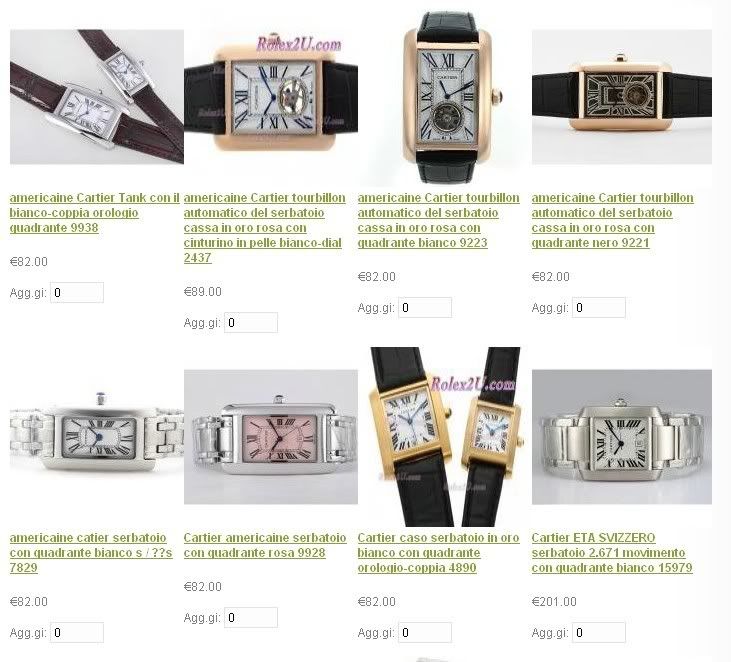 Cartier Tank