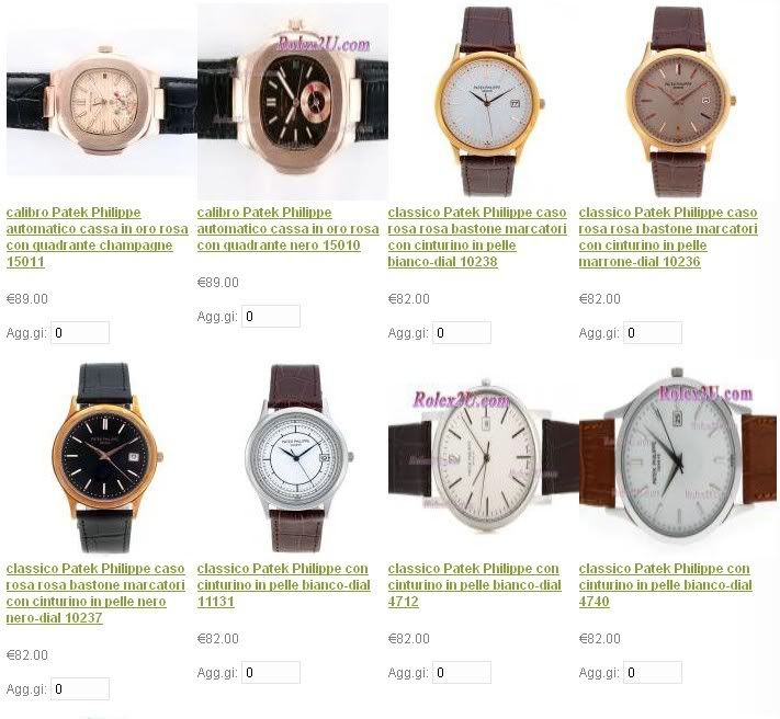 Patek Philippe Classics and Othe