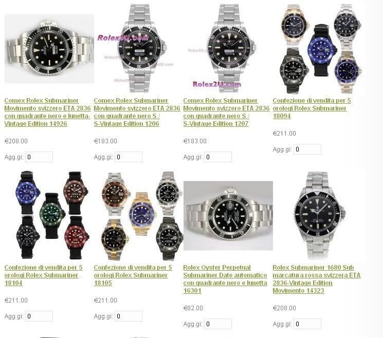 rolex Submariner