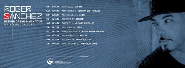 Roger Sanchez Tour Dates