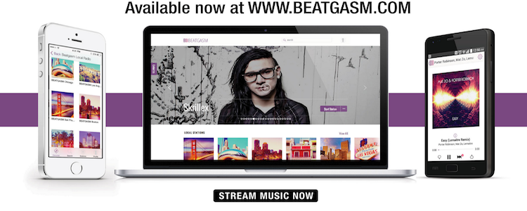 BEATGASM Redefines Free Dance Music Streaming, One Station At A Time