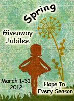 Spring Giveaway 

Jubilee
