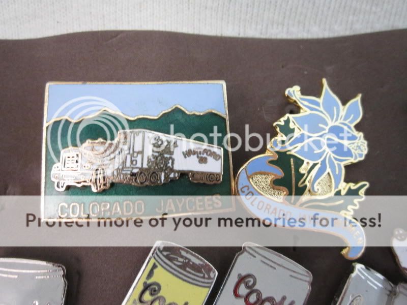 ML Jaycees Pins Colorado 60 Pins 1970’s   2005  