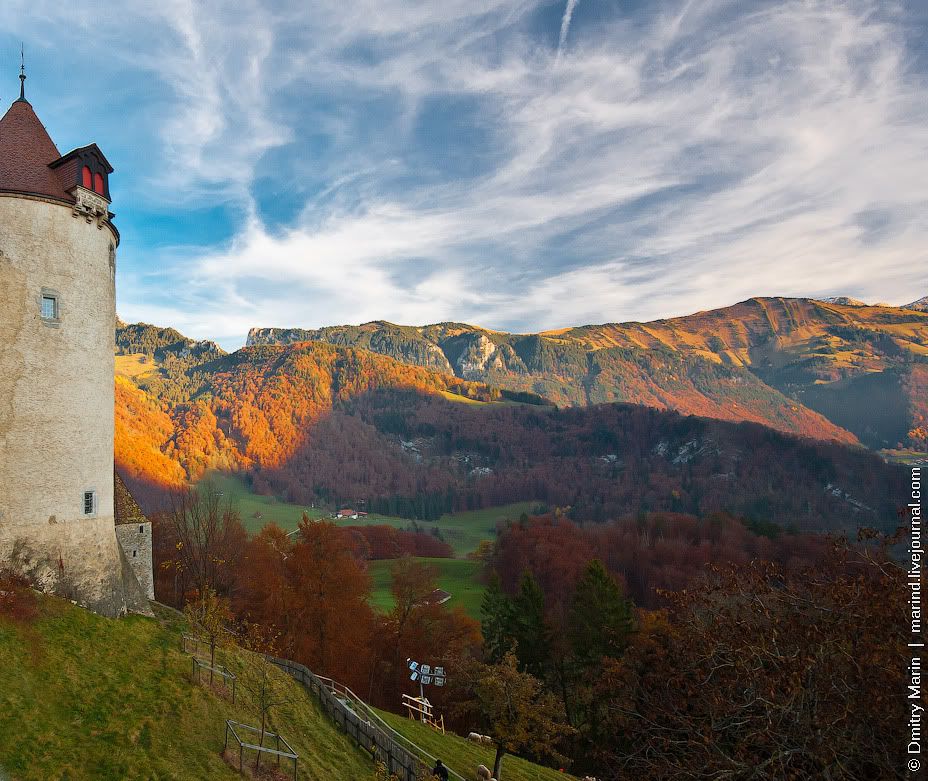 Switzerland. Château de Gruyères. Dmitry Marin